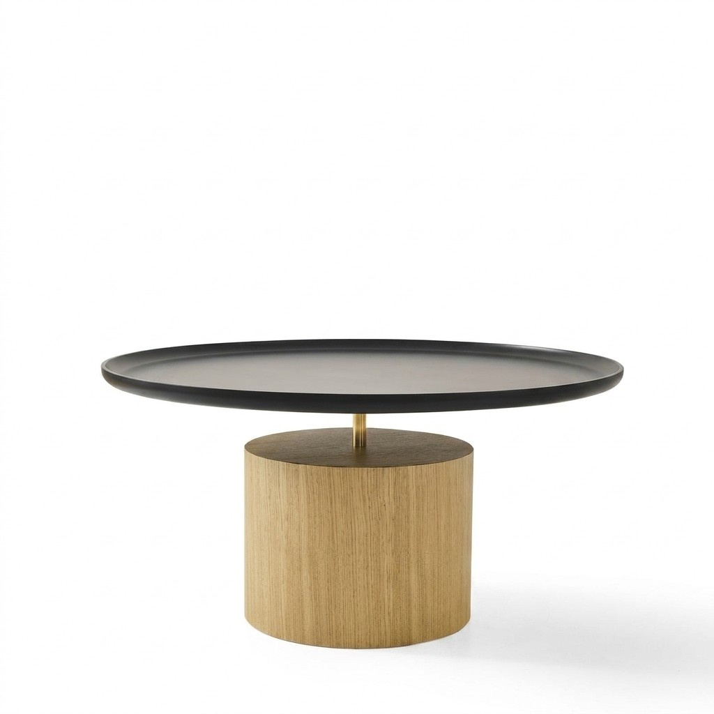 Couchtisch Beistelltisch Tische Holztisch Schwarz Luxus Möbel Holz Neu