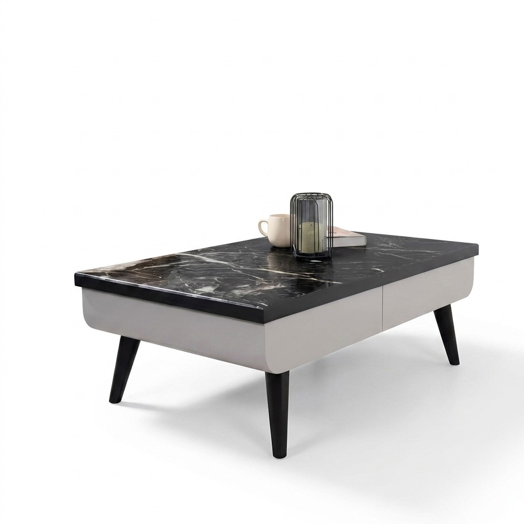 Couchtisch Beistelltisch Wohnzimmer Holz Tische Beistell Italien Stil Tisch Grau