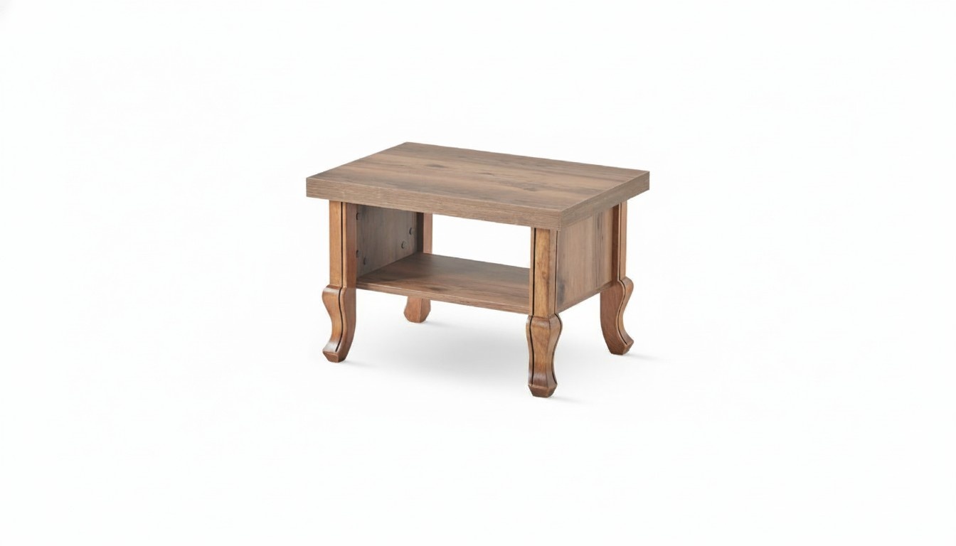 Couchtisch Braun Klassisch Holz Arbeitszimmer Büro Wohnzimmer Flur Diele
