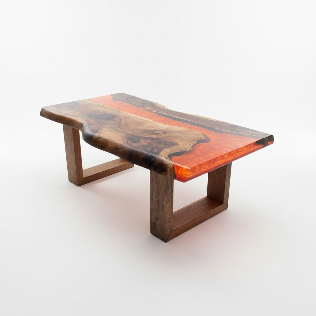 Couchtisch Hochwertig Rechteckig Luxus Design Holz Möbel Wohnzimmer Couchtische