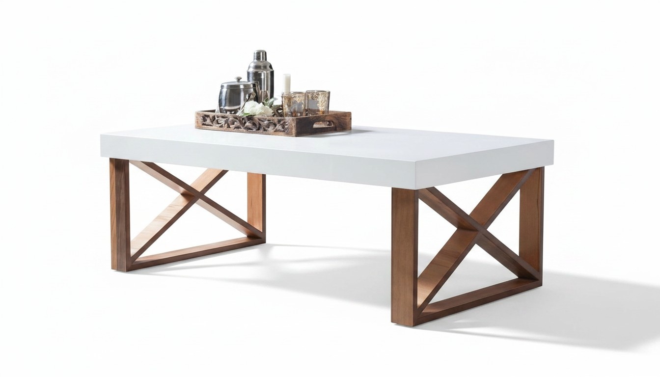 Couchtisch Kaffeetisch Wohnzimmer Weiß Luxus Couchtische Design Holztische Neu