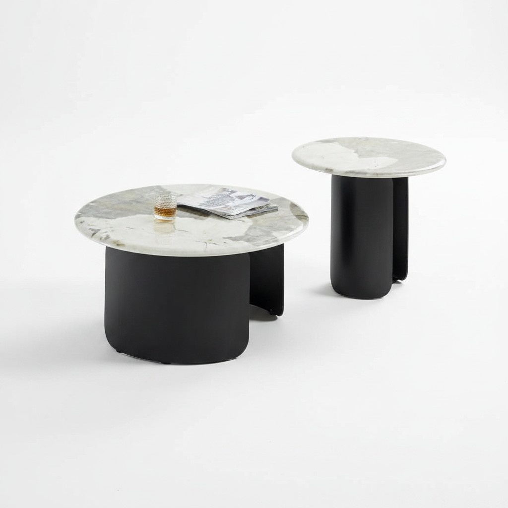 Couchtisch Luxus Marmor Wohnzimmer Design Kaffeetisch Möbel Neu