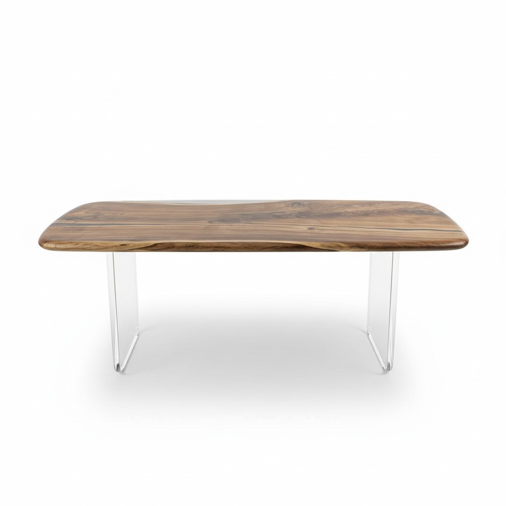 Couchtisch River Tisch Echtes Holz Flusstisch Massiv Epoxidharz Tische