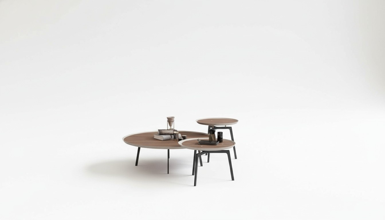 Couchtisch Set Wohnzimmermöbel Luxus Braune Tische Luxus Design Holz