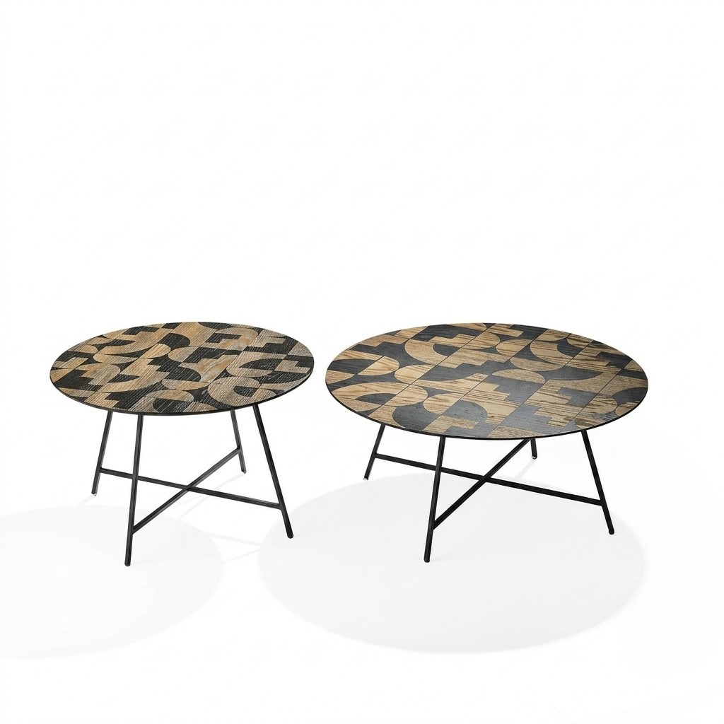 Couchtische 2 tlg. Beistelltisch Kaffeetische Designer Wohnzimmertisch
