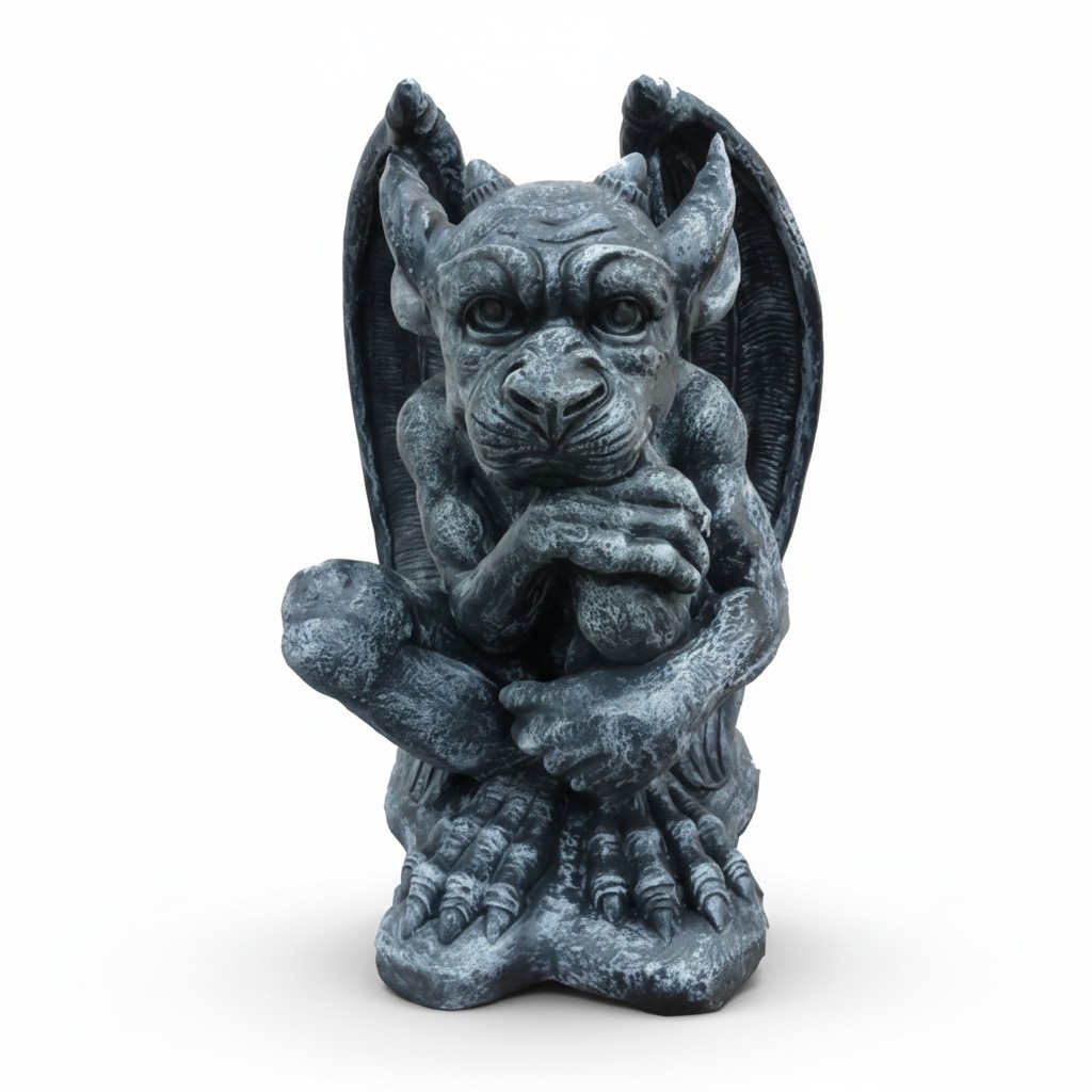 Deko Figur Statue Skulptur 38 cm FIguren Statuen Skulpturen Neu Drachen