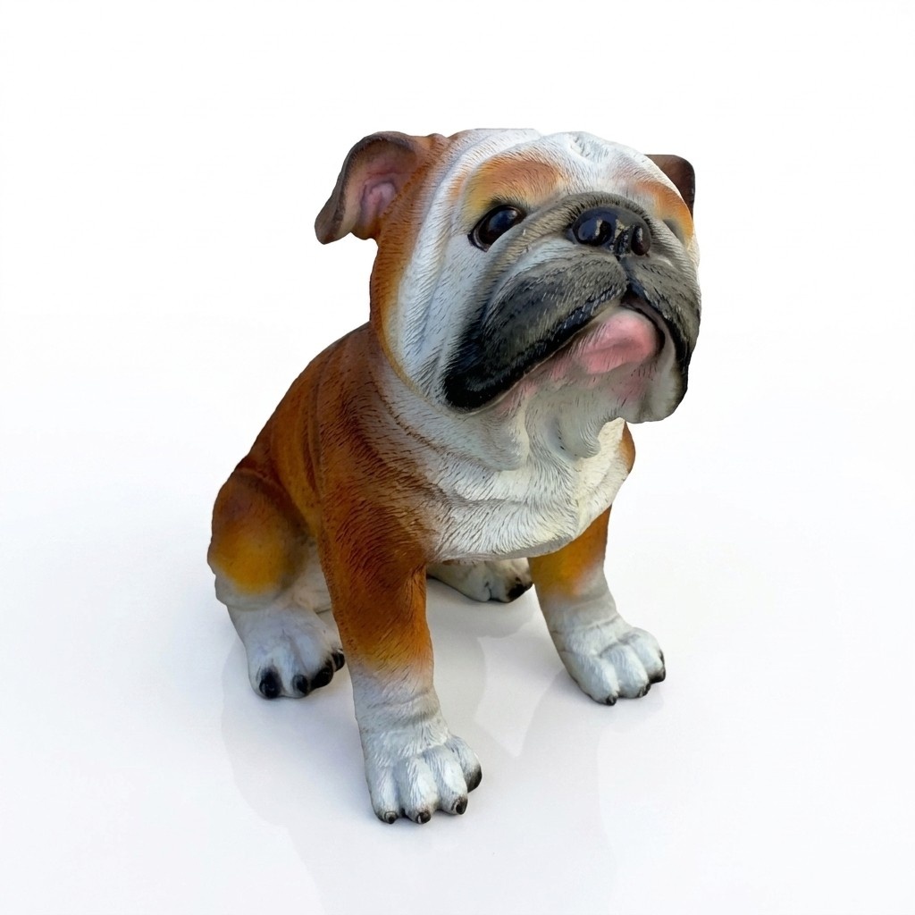 Deko Figur Statue Skulptur 29 cm Figuren Statuen Skulpturen Garten Hund