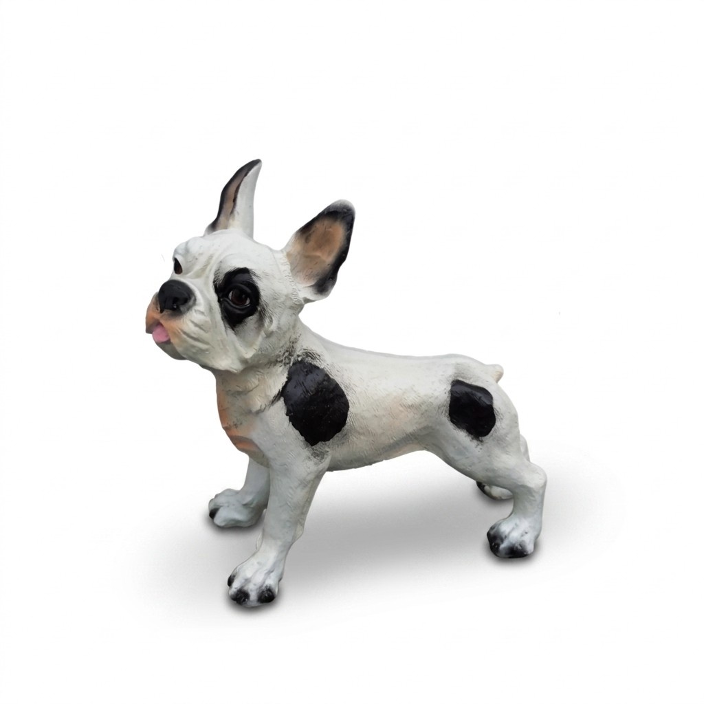 Deko Figur Statue Skulptur 24 cm Figuren Statuen Skulpturen Garten Hund
