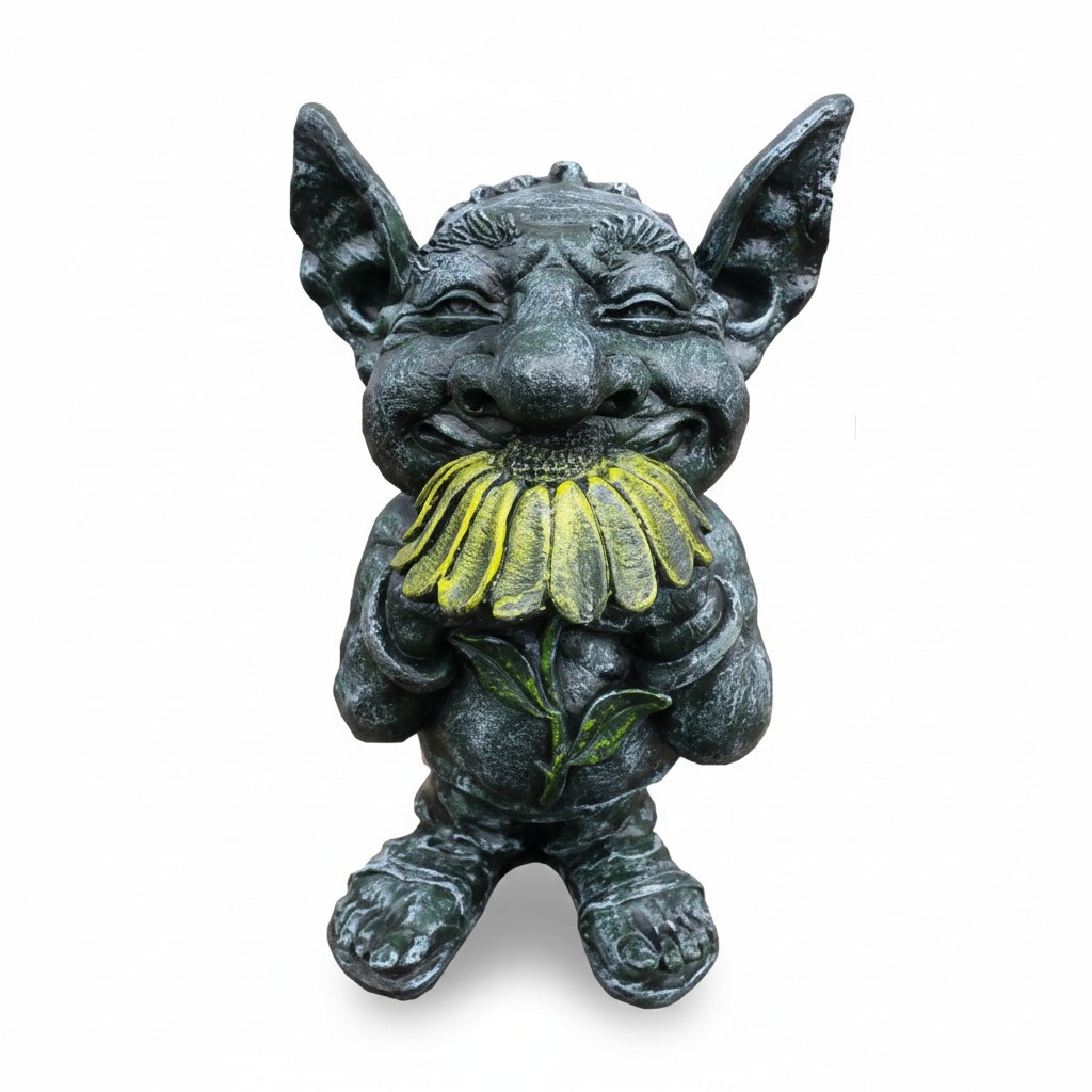 Deko Figur Statue Skulptur 44 cm FIguren Statuen Skulpturen Drachen