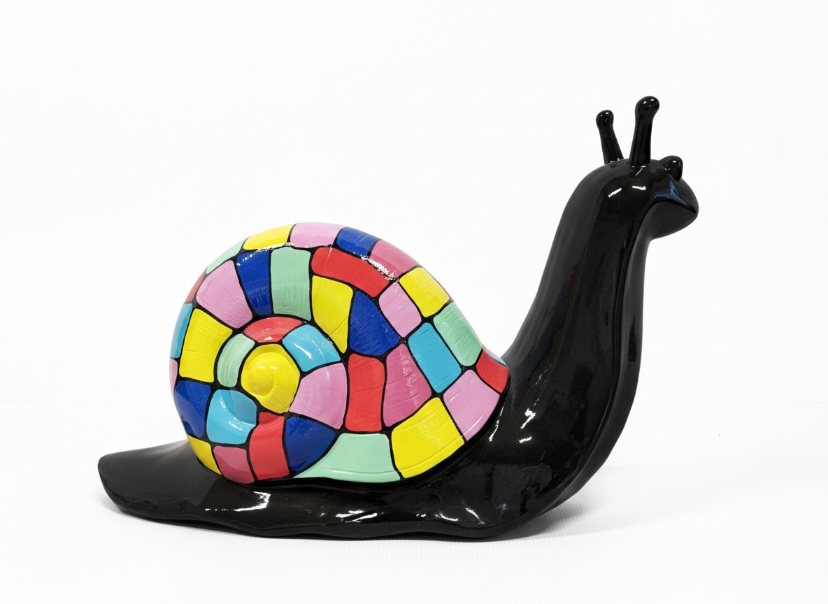 Deko Schnecke Figur Statue Skulptur 100cm Figuren Statuen Skulpturen