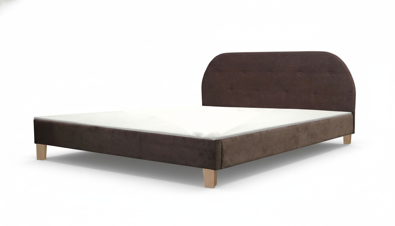 Modernes Designer Holz Bett Edles Möbel Doppel Betten Neu Schlafzimmer