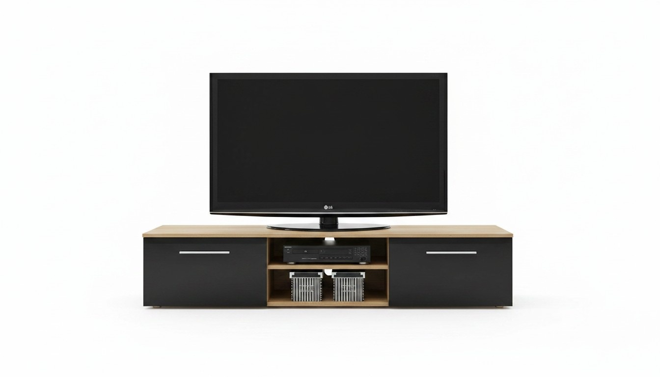 TV Ständer RTV Lowboard Wohnwand Wohnzimmermöbel Sideboard Holz Modern Design