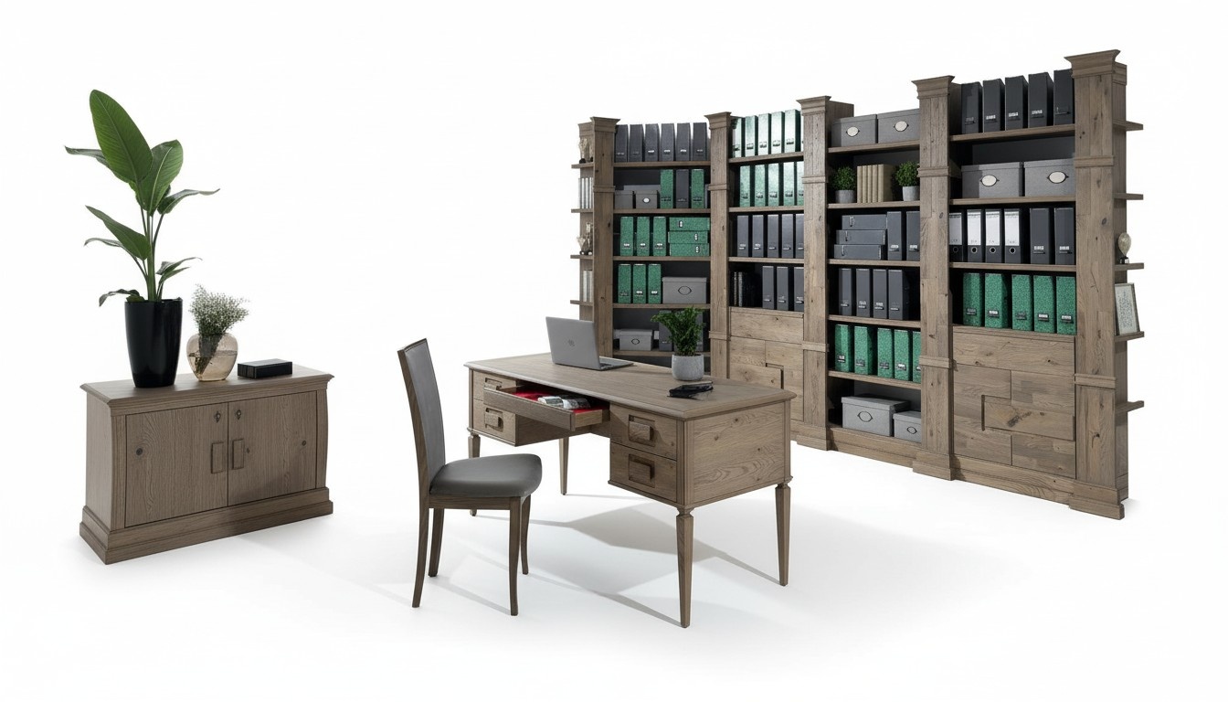 Schreibtisch Computertisch Büro Tische Office Wohnzimmer Kollektion Tisch Neu