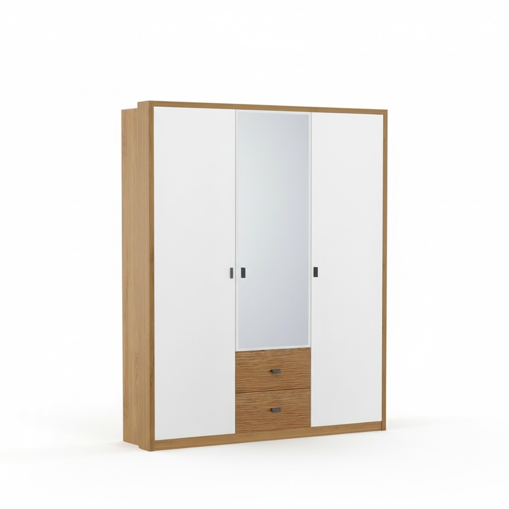 Design Schlafzimmer Schrank Kleiderschrank Moderne Schränke Holz 3trg.