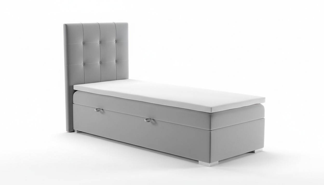 Luxus Boxspring Bett Hotel Betten Polster Funktion Bettkasten 90x200cm