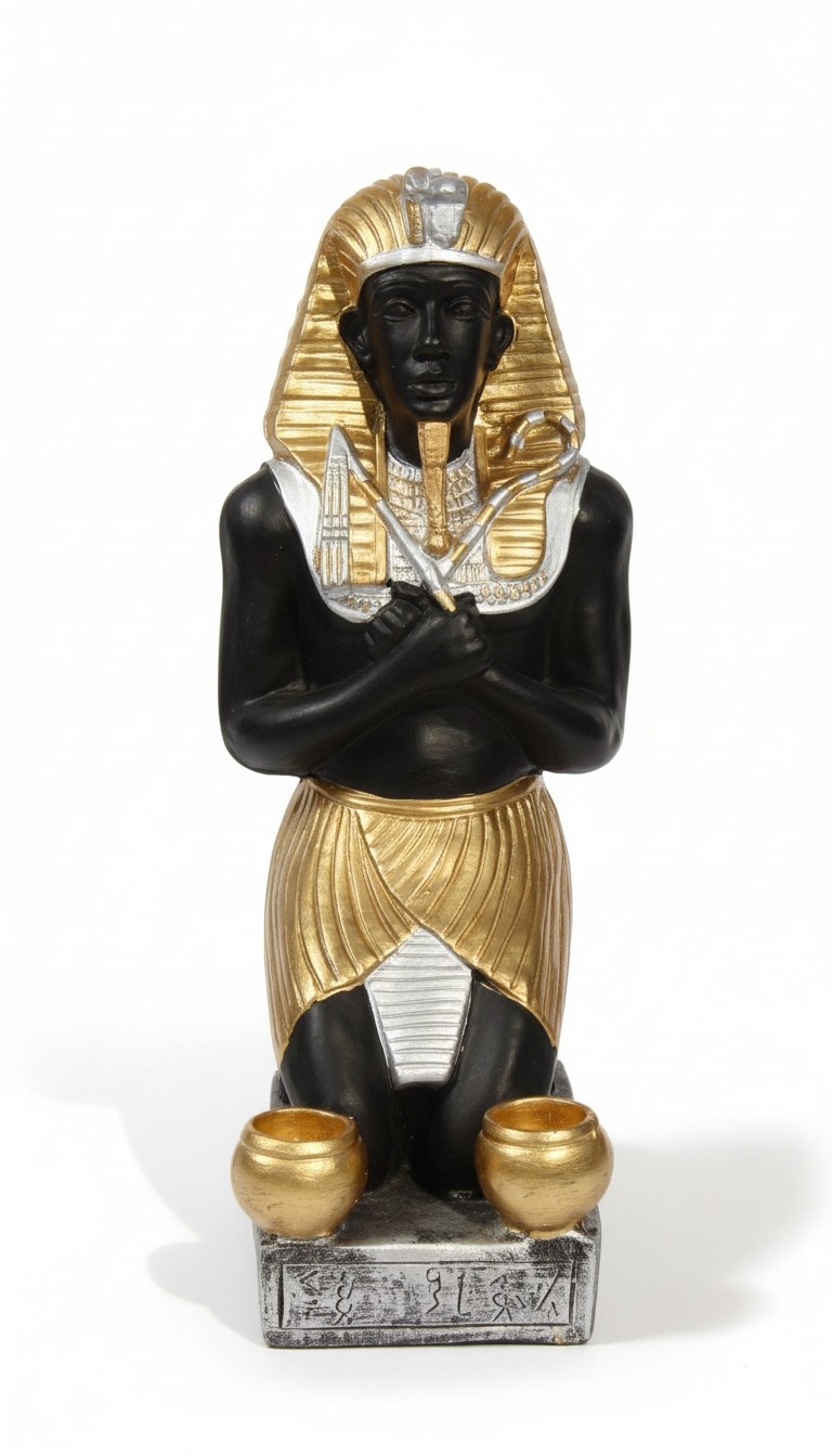 Design Ägyptische Figur Statue Skulptur Figuren Skulpturen Dekoration