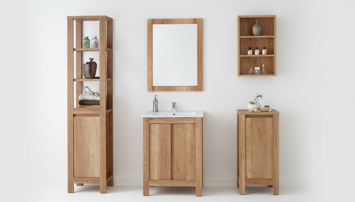 Design Badezimmer Möbel Bad Set Garnitur Becken Schrank Waschbecken