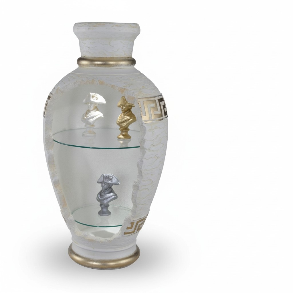 Design Bar Vasenbar Regal Glas Leuchte Vase Schrank Vitrinen 6861 Neu