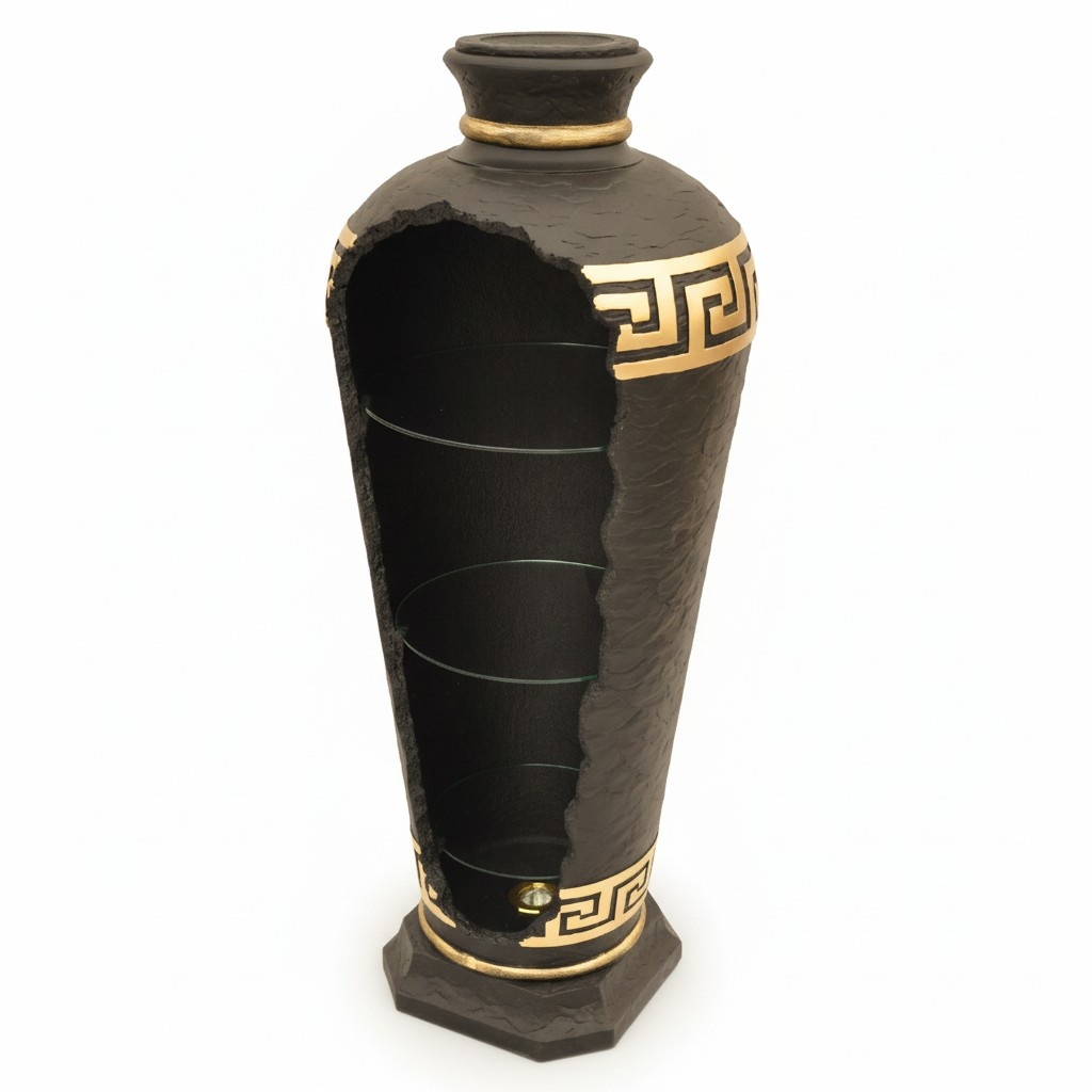 Design Beleuchtung Vase Hausbar Flaschenregal Cocktailbar Dekobar
