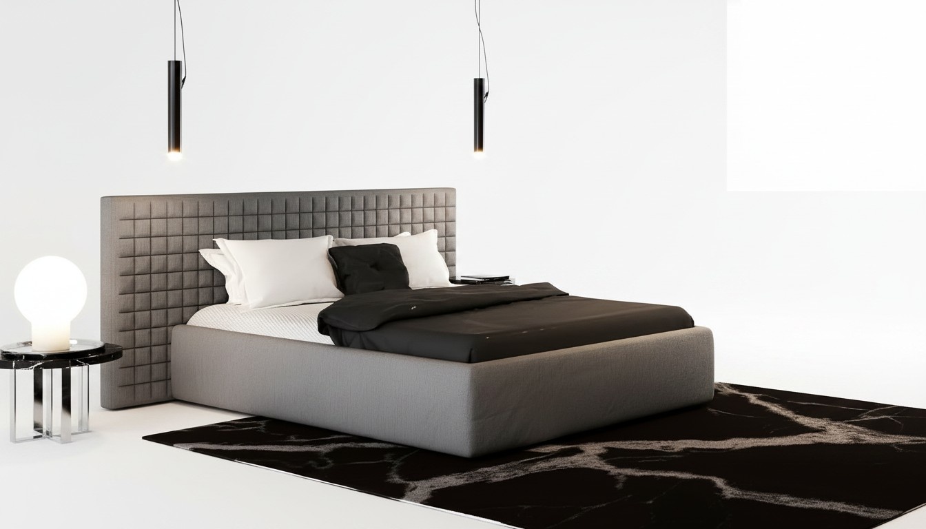 Design Bett Doppel Bettfunktion Hotel Textil Schlafzimmer Betten Rahmen Hotel