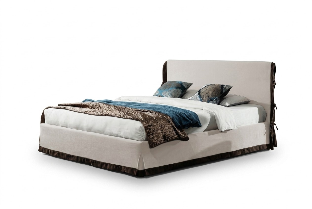 Design Betten Doppel Ehe Modernes Hotel Gestell Schlaf Zimmer Leder