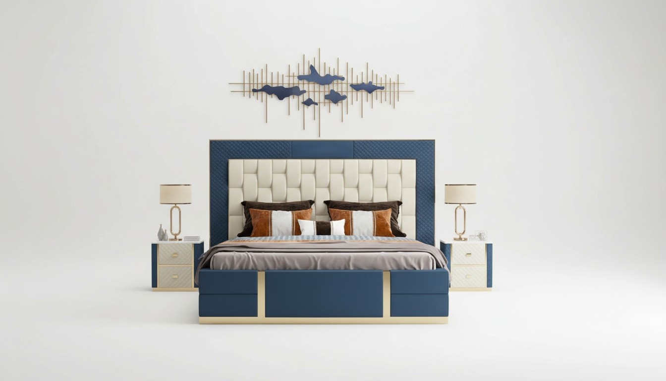 Design Boxspringbett Modern Betten Bett Doppelbett Hotel Luxus 180x200 Neu