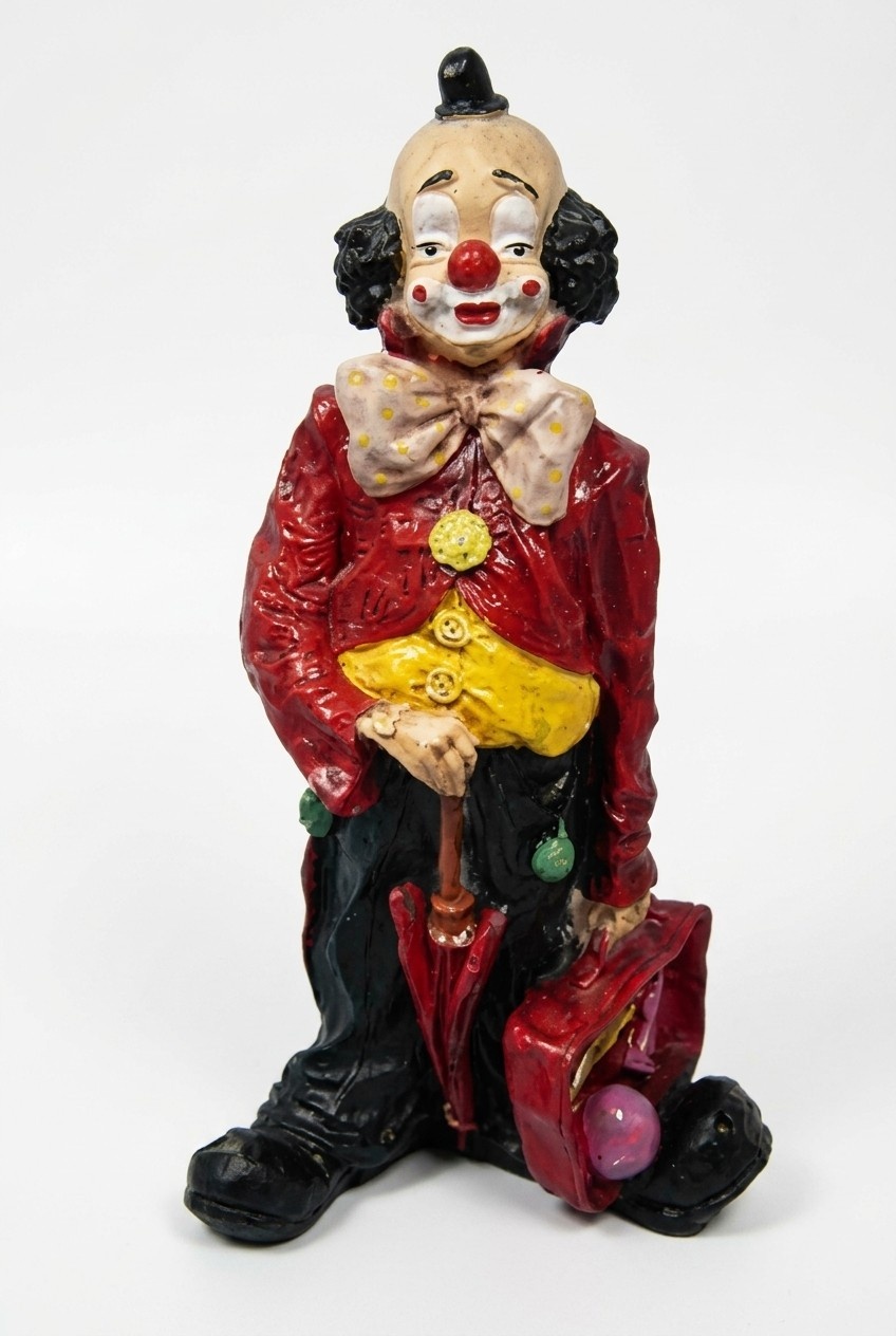 Design Clown Figur Statue Skulptur Figuren Skulpturen Dekoration Deko Neu