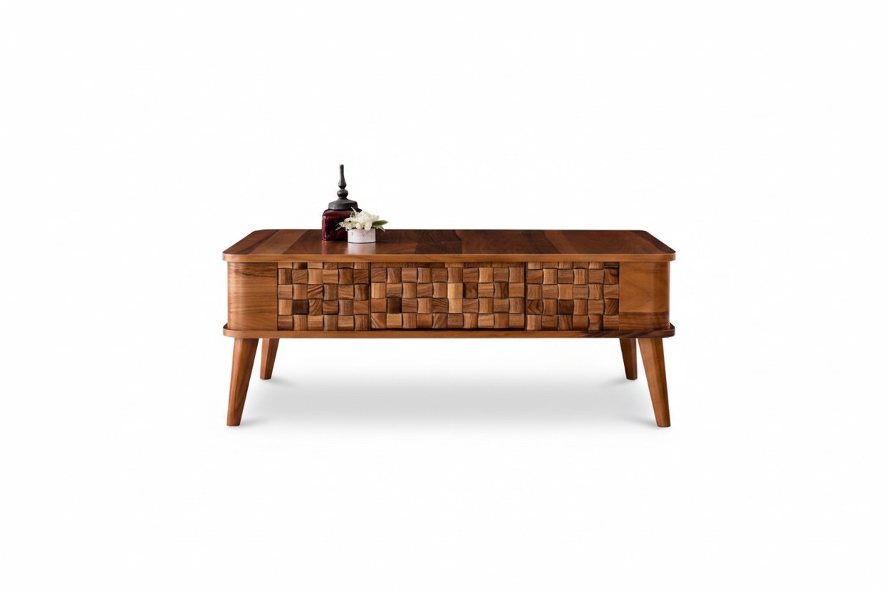 Design Couchtisch Tische Rechteckig Holz Wohnzimmer Tisch Moderne Möbel Luxus