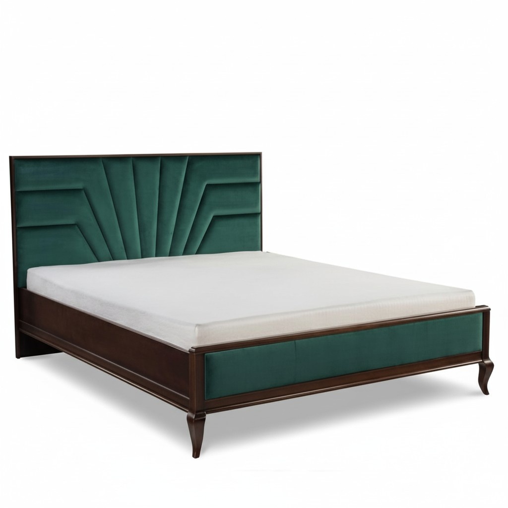 Design Doppelbett Bett 180 x 200cm Betten Hotel Luxus Polster Ehe Schlafzimmer