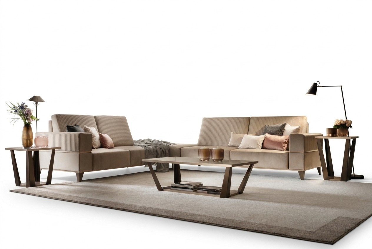 Design Ecksofa Sofa Couch Polster Modern Ecke Couchen Eck Sofas arredoclassic