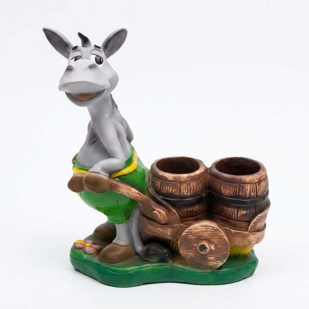 Design Esel Figur Statue Skulptur Figuren Skulpturen Dekoration Deko