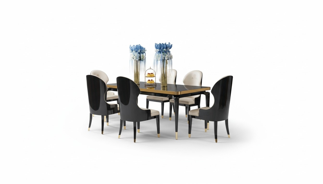 Design Ess Zimmer Stuhl Set Metall Tische Sessel 4x Stühle Tisch Garnitur