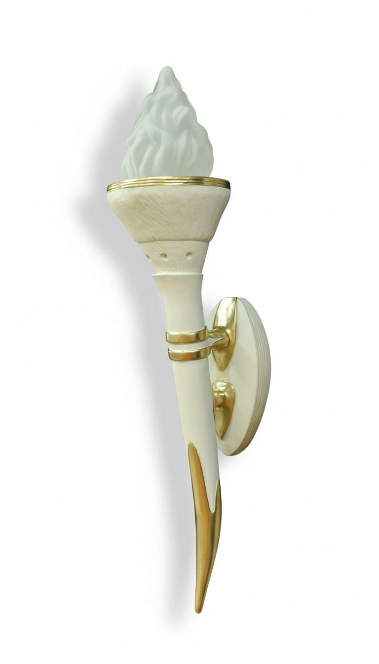 Design Fackel Wandleuchte Leuchten Wand Lampe Lampen Leuchten Fackel