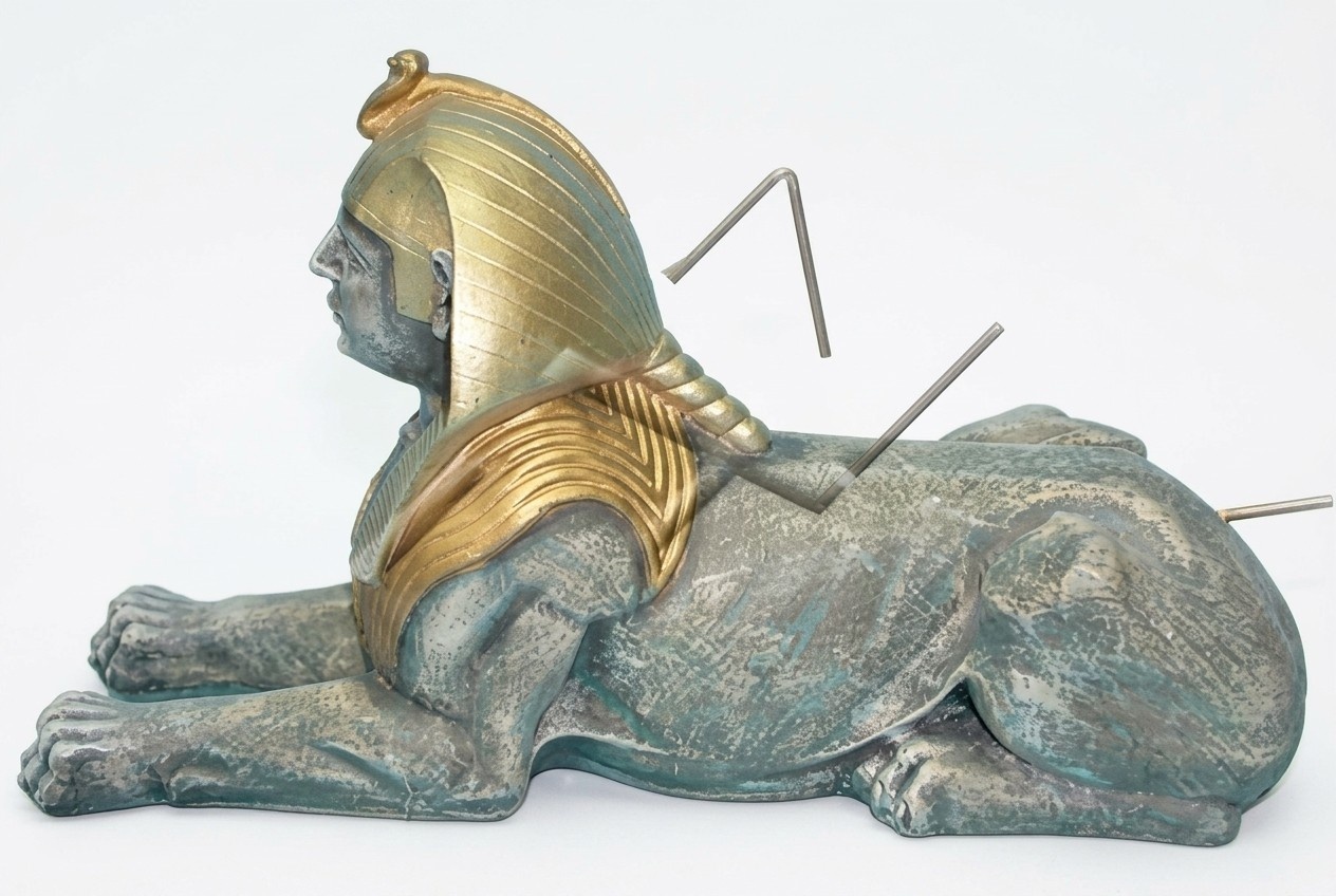 Design Figur Sphinx Statue Skulptur Figuren Skulpturen Dekoration Deko