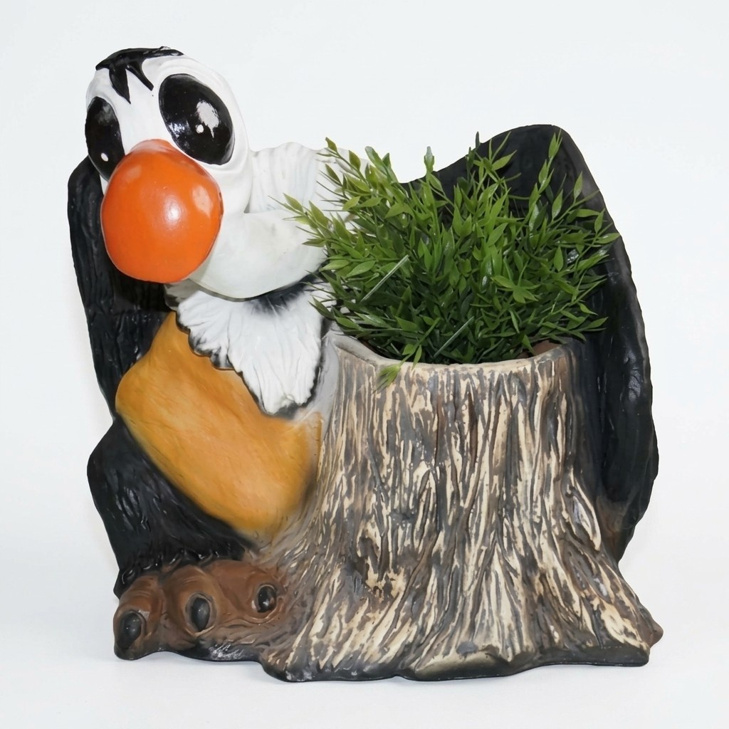 Design Figur Statue Skulptur Figuren Skulpturen Dekoration Blumen Ständer
