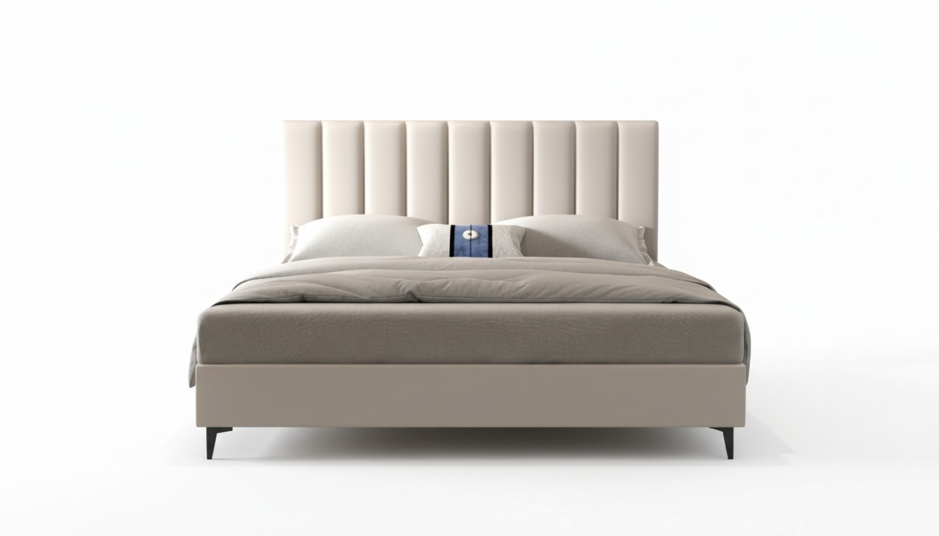 Design Holz Leder Betten 180x200cm Möbel Schlafzimmer Hotel Betten