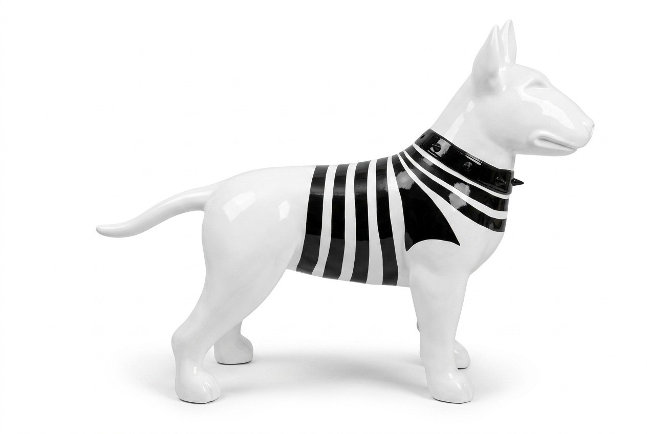 Design Hund Figur Statue Skulptur Figuren Skulpturen Dekoration Deko