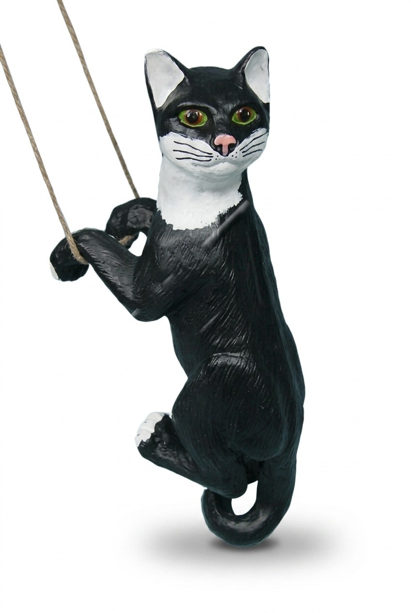 Design Katze Figur Garten Statue Skulptur Figuren Skulpturen Dekoration