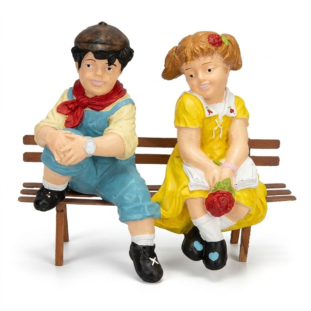 Design Kinder Figur Statue Skulptur Figuren Skulpturen Dekoration Deko