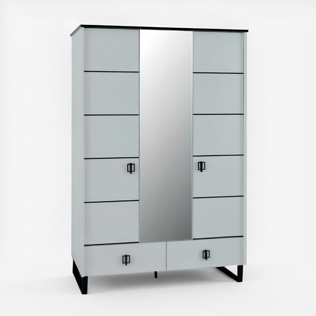 Design Kleiderschrank Loft Schlafzimmer Schränke Schrank Möbel Holz