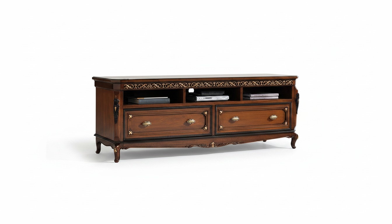 Design Kommode Schrank Sideboard Klassisch Stil Wohnzimmer Kommoden Lowboard rtv