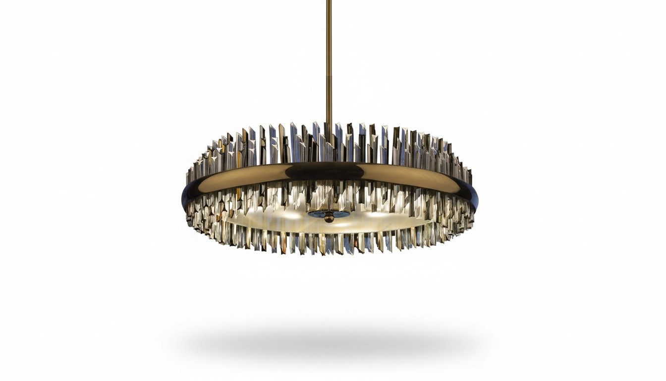 Design Kronleuchter Bohemia Decken Leuchte Luxus Kristall Lampe Lampen