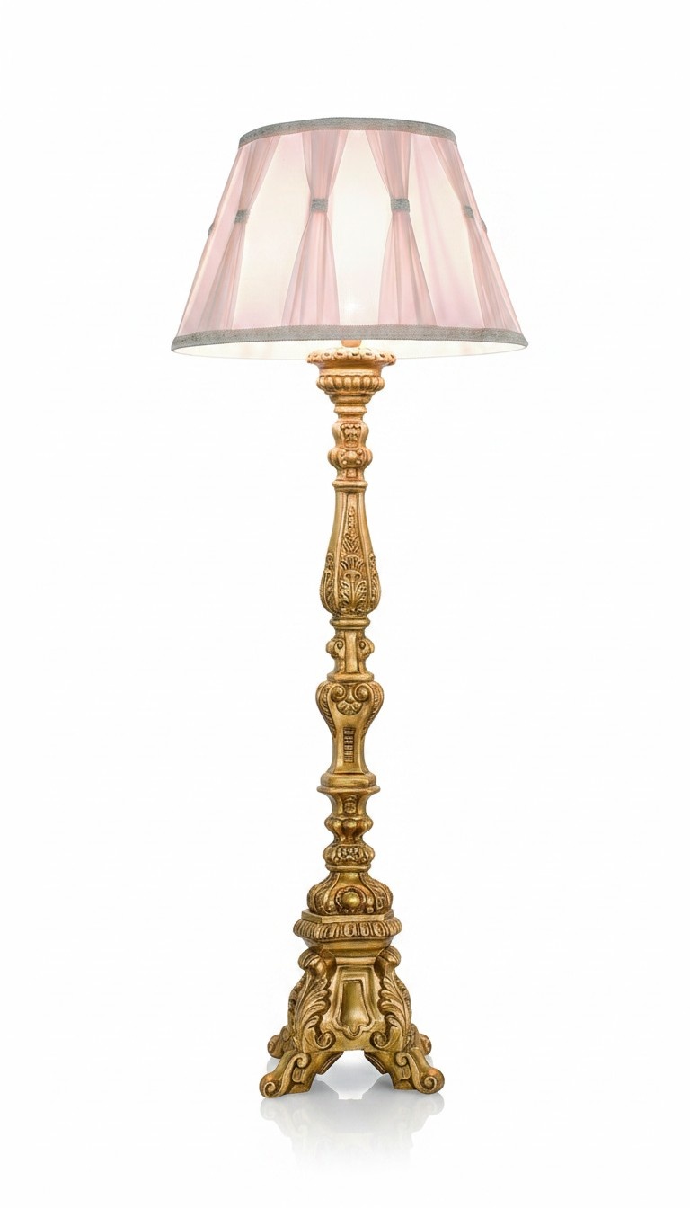Design Lampe Leuchte Lampen Leuchten Beleuchtung RAP 05 Barock Rokoko Luxus Neu