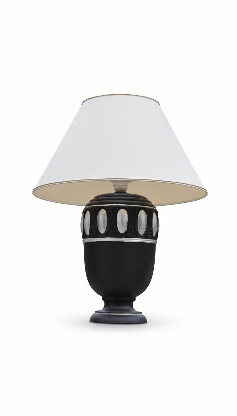 Design Lampe Tischlampe Leuchte Deko Klassische Beleuchtung 58cm Tisch