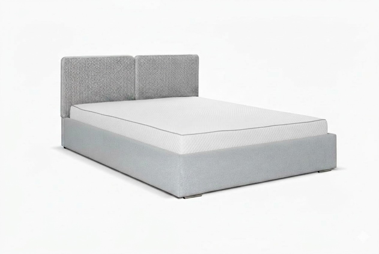 Design Leder Bett Hotel Betten Schlafzimmer Samt Polster 160x200 Bettgestell Neu