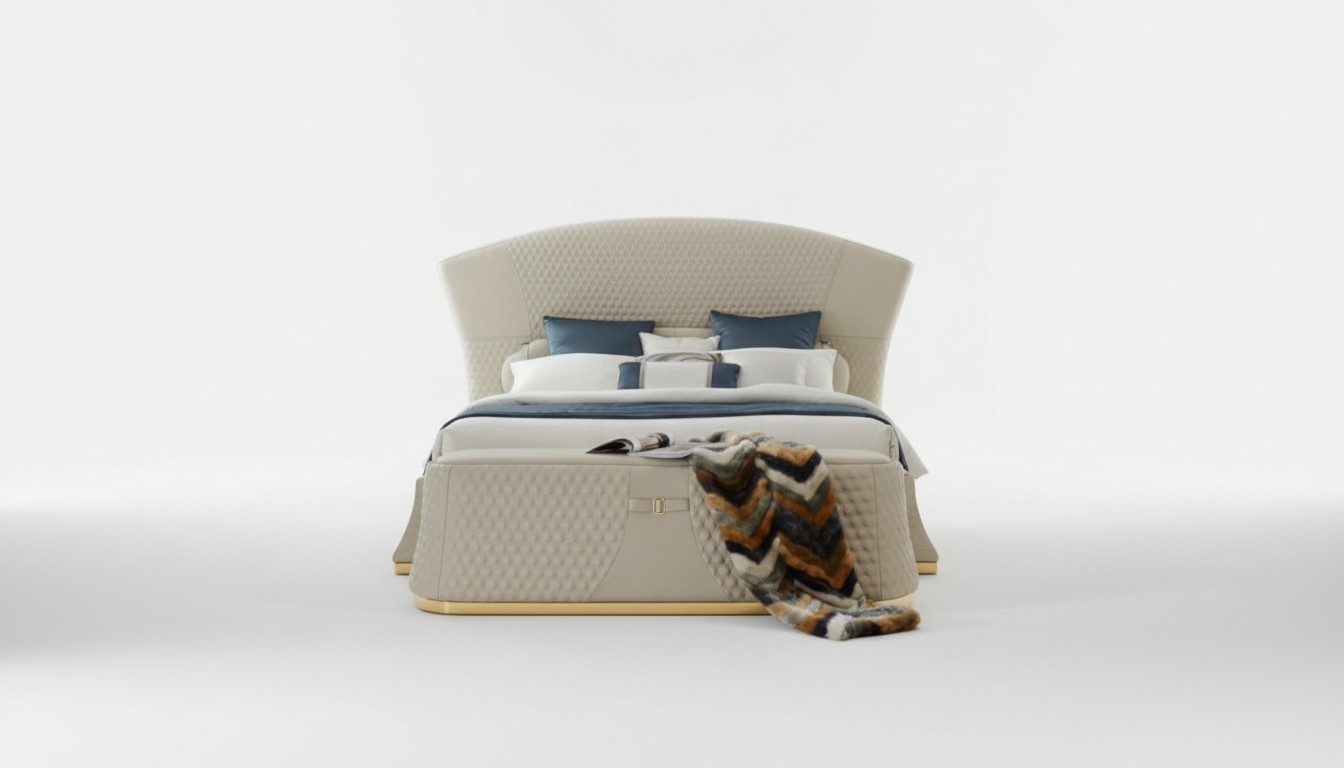 Design Leder Bett Luxus Polster Betten Doppel Schlafzimmer 180x200