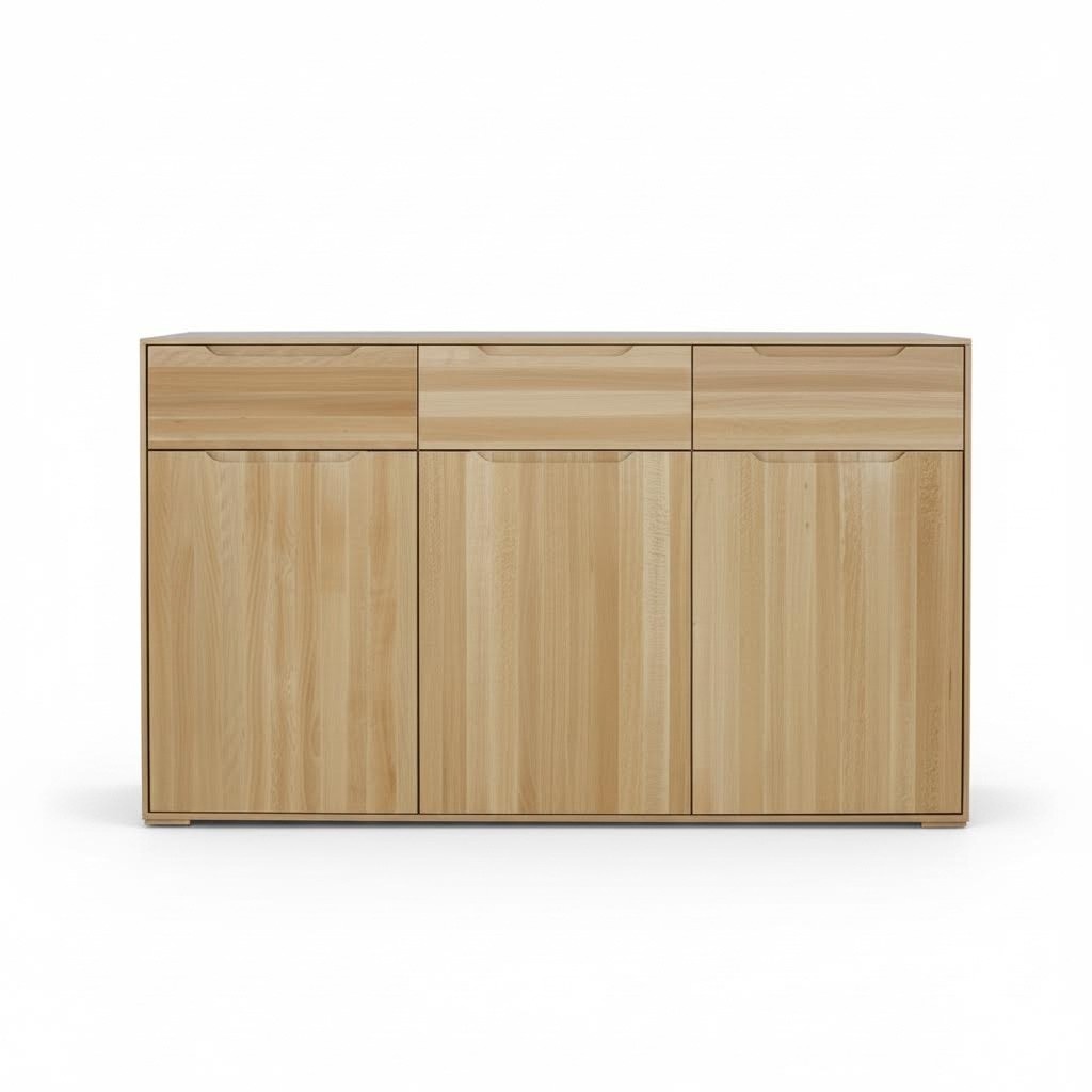Design Massivholz Kommode Kommoden Schrank Echtholz Scchränke Sideboard Schrank