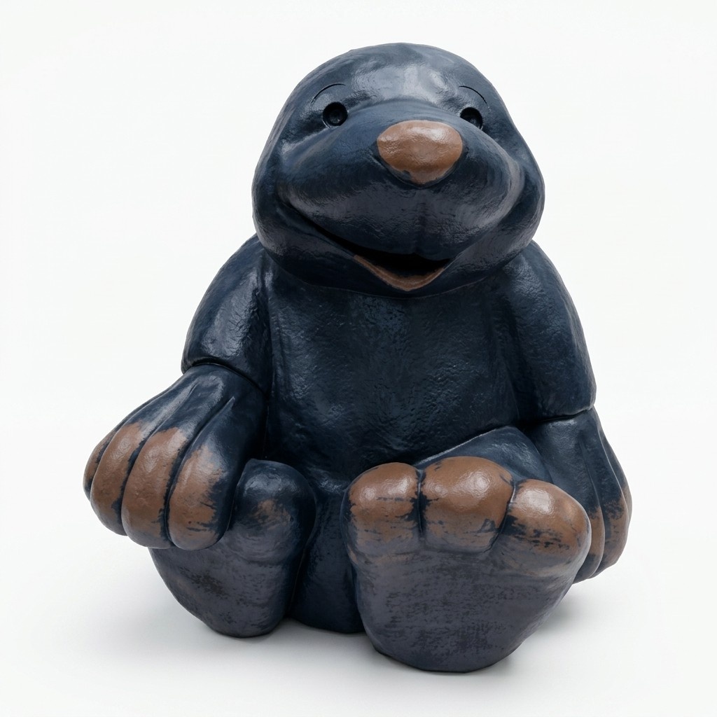 Design Maulwurf Figur Garten Statue Skulptur Figuren Skulpturen Dekoration