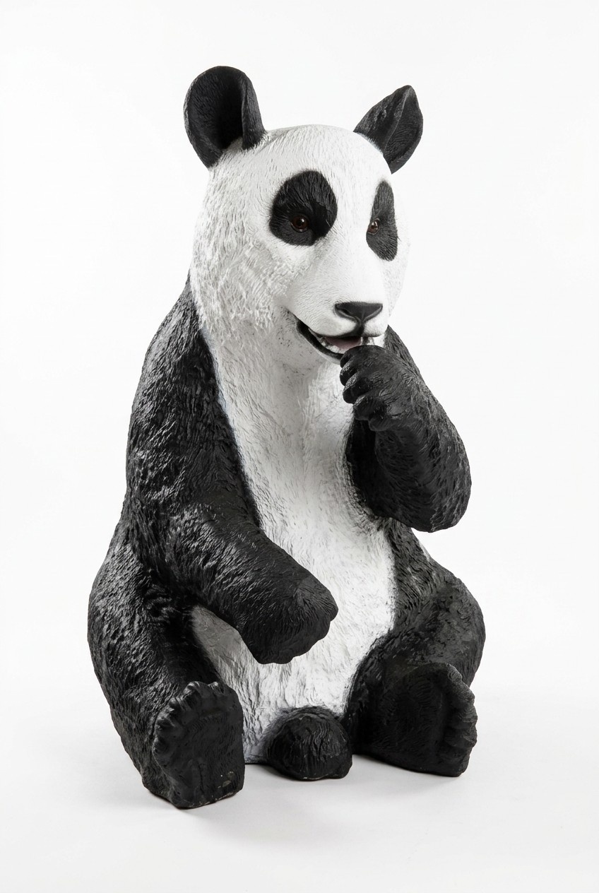 Design Panda Figur Statue Skulptur Figuren Skulpturen Garten Dekoration