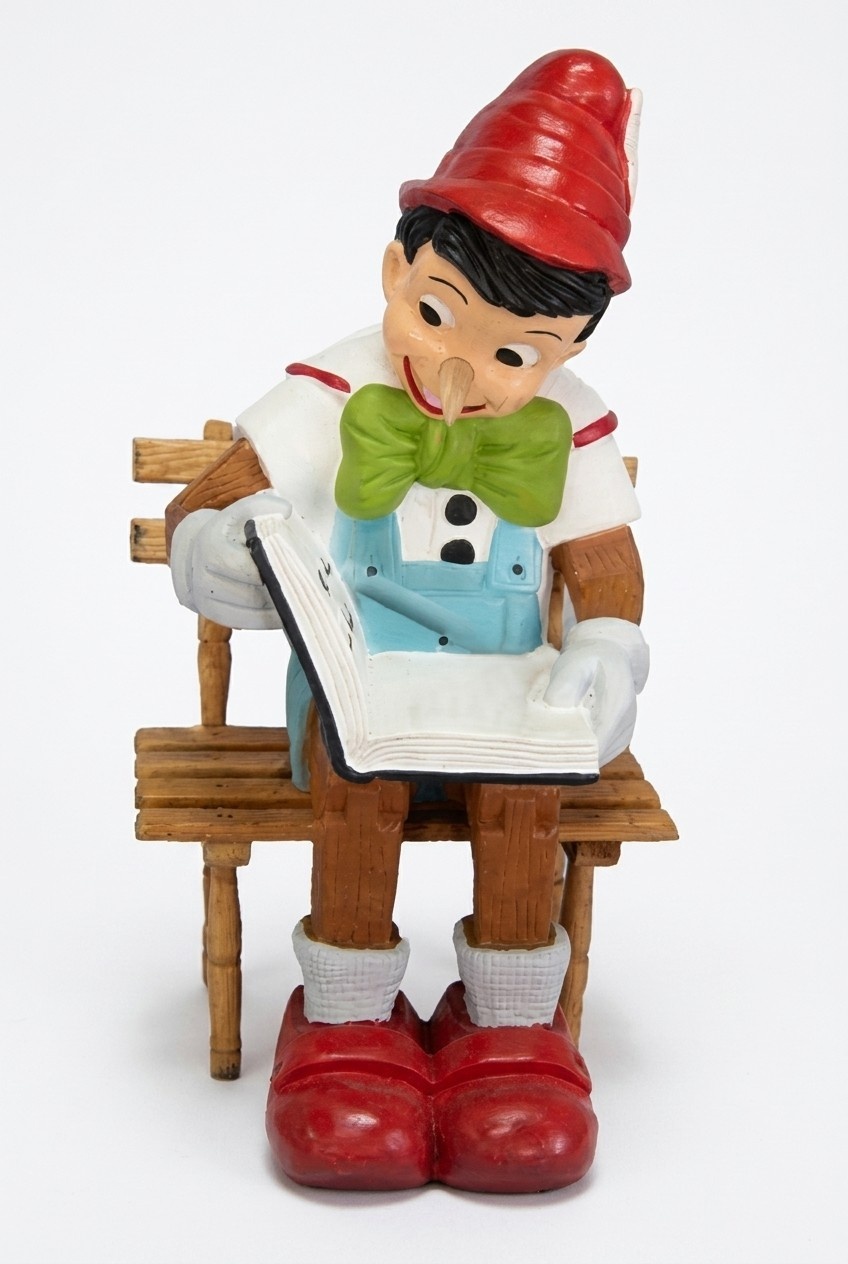 Design Pinocchio Figur Statue Skulptur Figuren Skulpturen Dekoration Deko